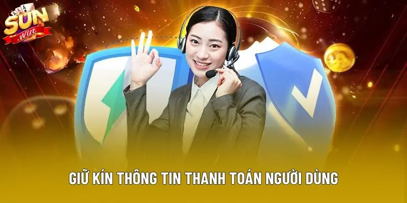 Giữ kín thông tin thanh toán người dùng