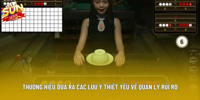 Thương hiệu đưa ra các lưu ý thiết yếu về quản lý rủi ro